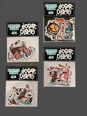Roo Crew Stickers
