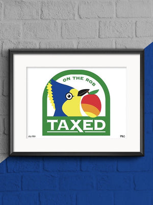 Taxed Print